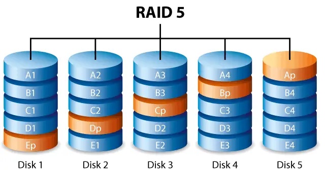 RAID 5 is a popular RAID level that provides both performance and redundancy